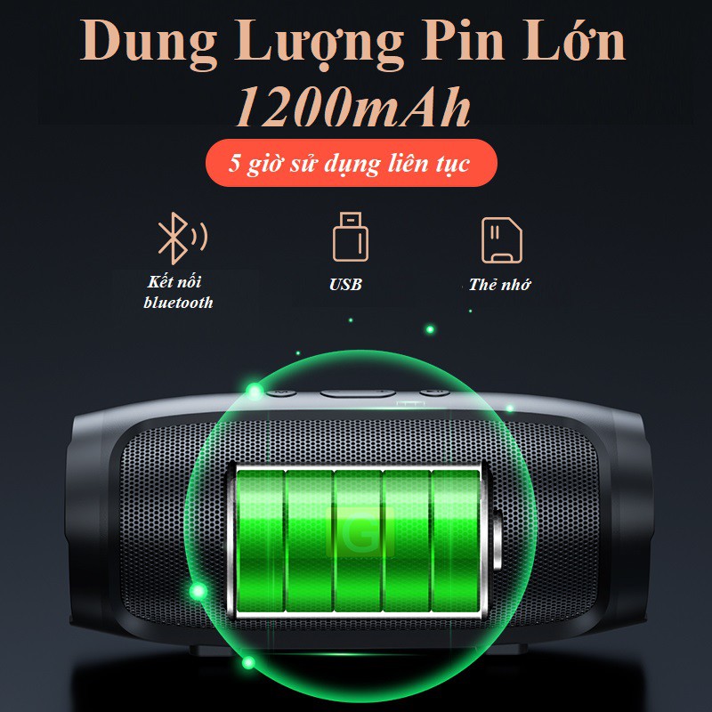 [Mã ELHACE giảm 4% đơn 300K] Loa bluetooth CM3 Kết nối không dây hỗ trợ USB và thẻ nhớ âm thanh sống động bass cực đã