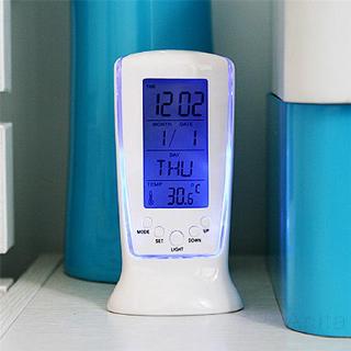 Đồng hồ báo thức thị hiển nhiệt độ và ngày tháng có đèn led 242