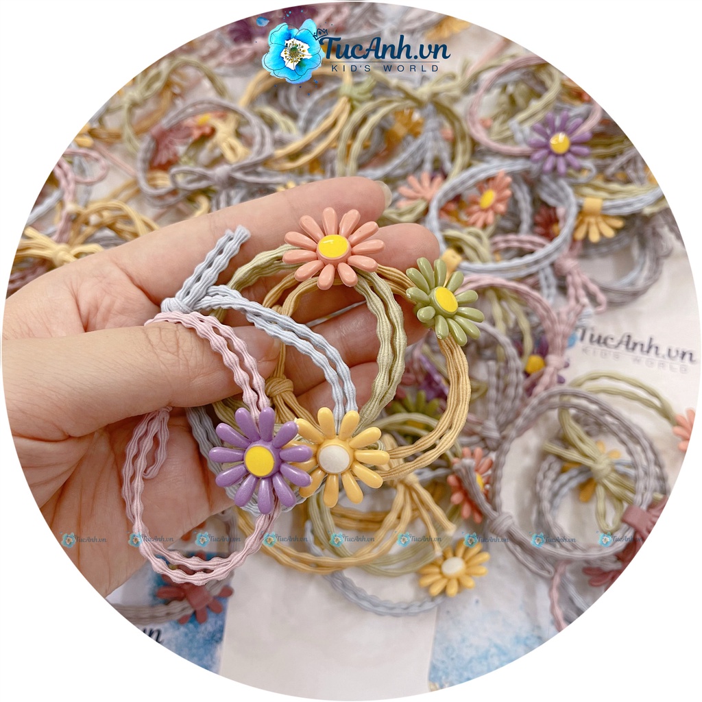 Dây Buộc Tóc Cúc Họa Mi Phong Cách Hàn Quốc - TucAnh