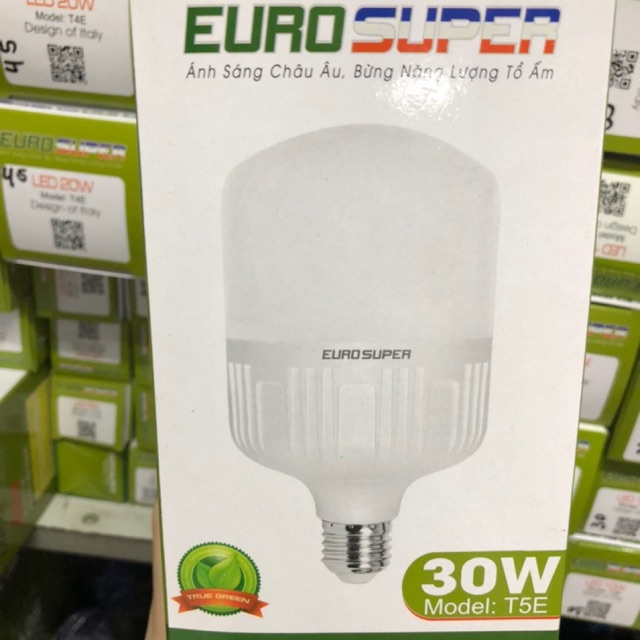Đèn LED Trụ 30W Siêu Sáng Euro Super
