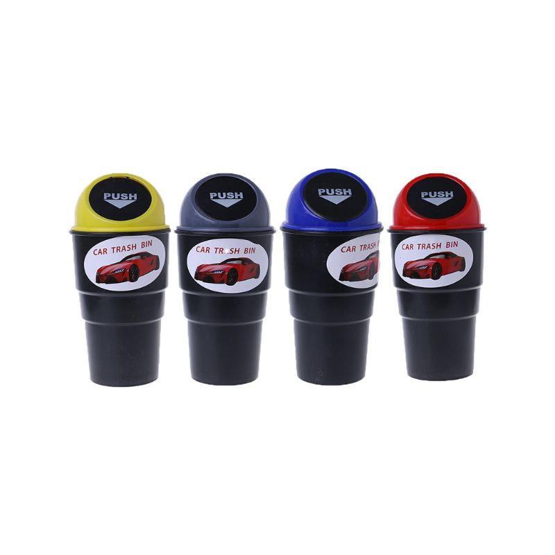 Thùng Rác Mini Tự Động Tiện Dụng Cho Xe Hơi