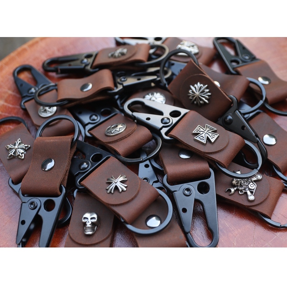 Móc Khóa Da Càng Cua Handmade Phong Cách