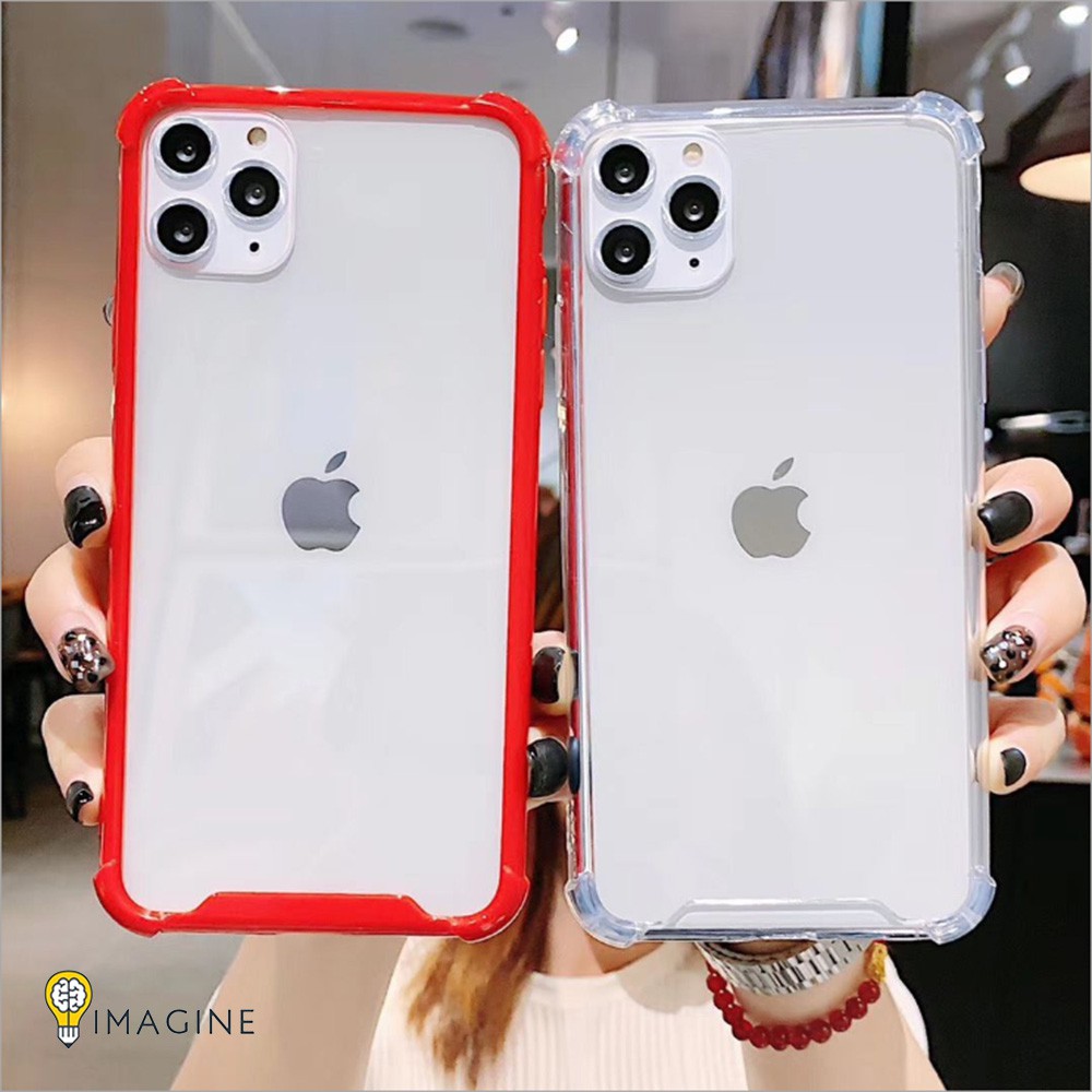 Ốp Lưng Iphone Siêu Chống Cốc, Chống Ố Viền Màu 6/6plus/6s/6s plus/6/7/7plus/8/8plus/x/xsmax