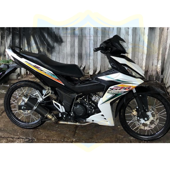 ( Quí khách vui lòng mang ra tiệm cho thợ dán ) Tem winner GTR trắng