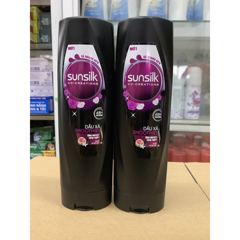 Dầu xả Sunsilk óng mượt rạng ngời 320g(mầu đen)