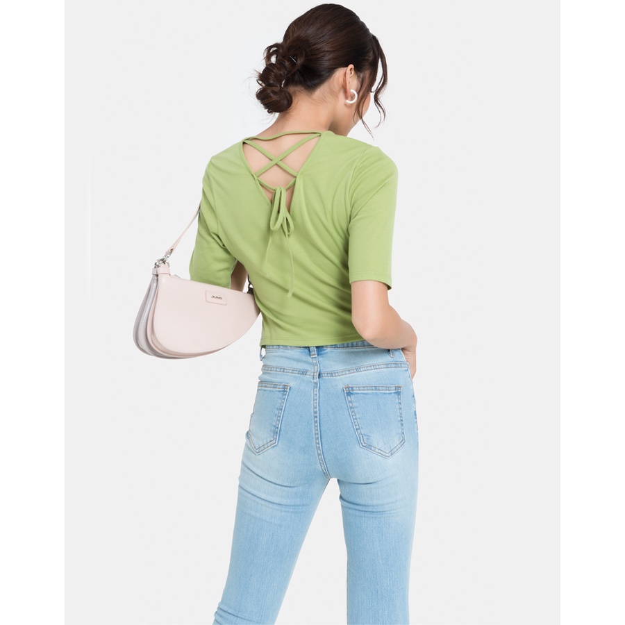 Quần Jean Nữ Thời Trang JUNO Skinny Xước Gối JNQDA003