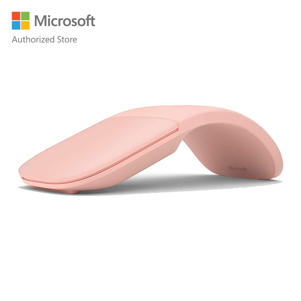 Chuột Bluetooth Microsoft Arc Bubble (Hồng đào)