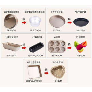 Set dụng cụ làm bánh cơ bản