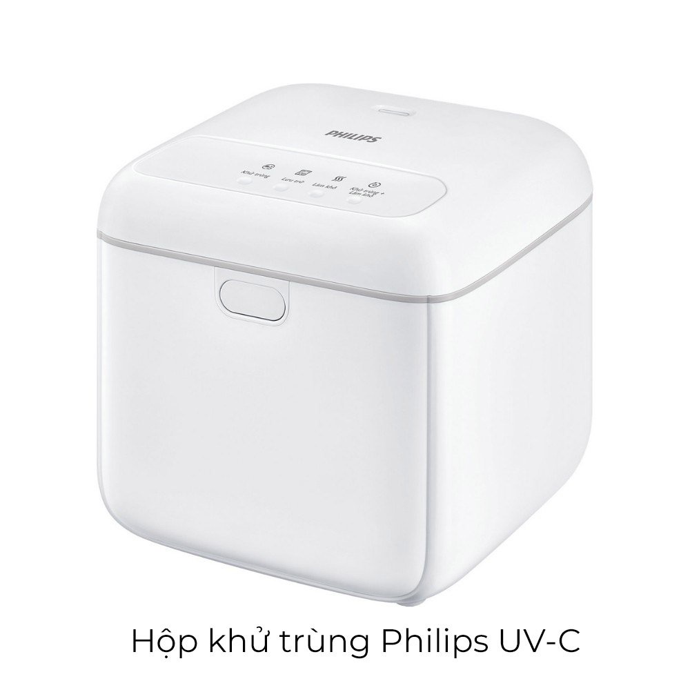 Hộp khử trùng Philips UV-C Disinfection Box 10L - diệt khuẩn nhanh an toàn tại nhà