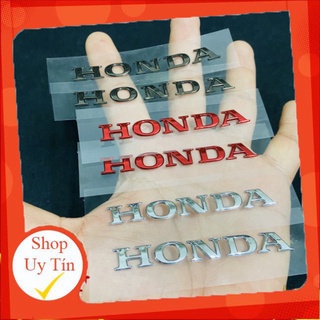 Tem dán chữ honda ,tem logo honda trang trí các dòng xe cao cấp siêu đẹp