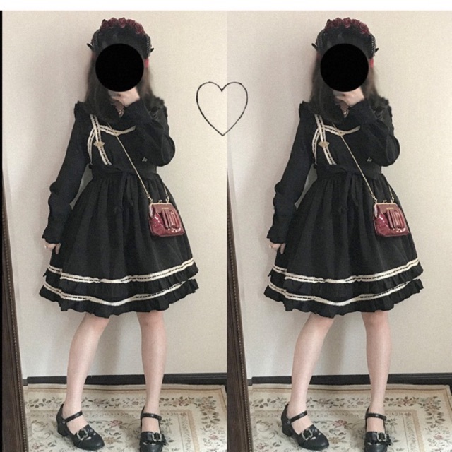 [có sẵn] Đầm / Váy Lolita JSK Musical Box (brand Sleep doll)