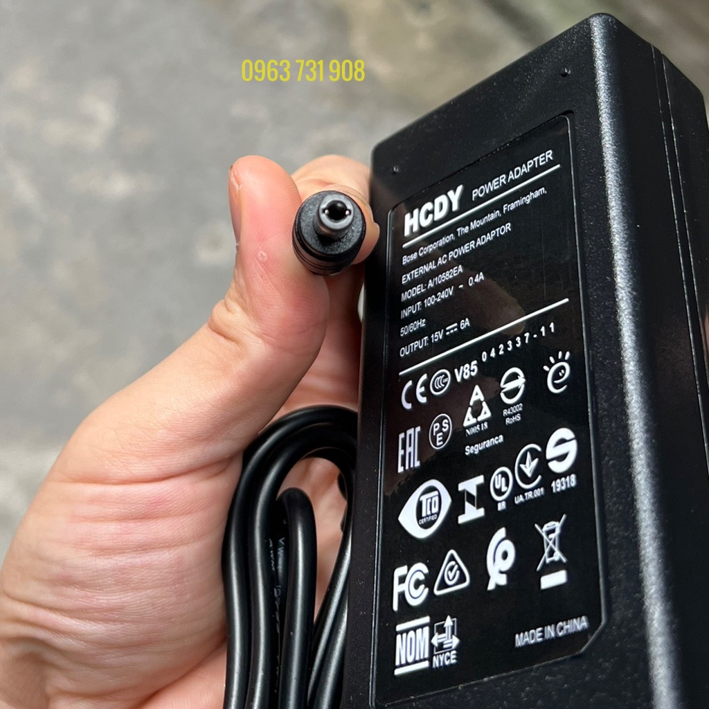 sạc loa kéo 15v 6a loại xịn