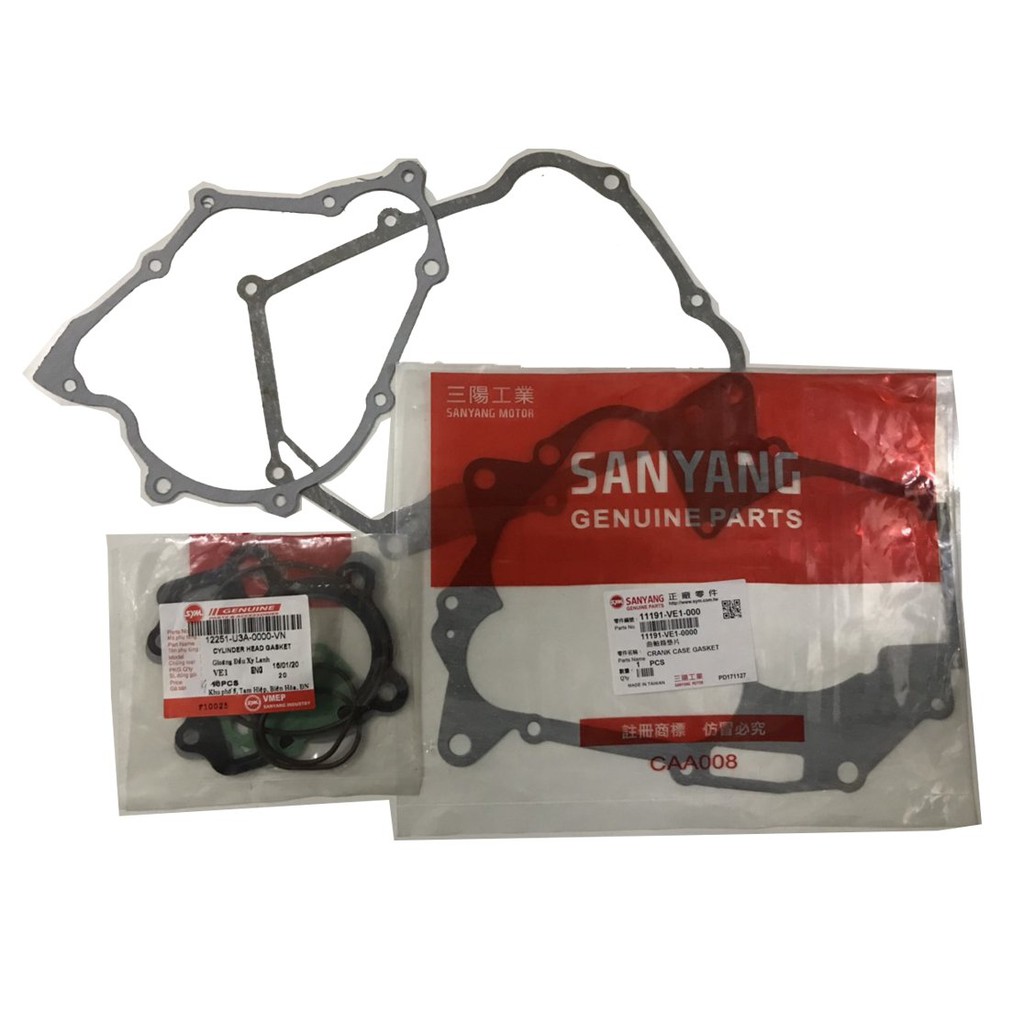 Bộ gioăng máy xe Star Sr 125 , Star X chính hãng SYM