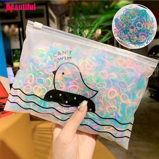 Set 1000 Dây Cột Tóc Nhiều Màu Sắc Dễ Thương