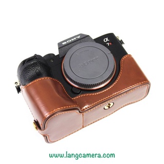 Bao da Halfcase Sony A7R4, A9ii