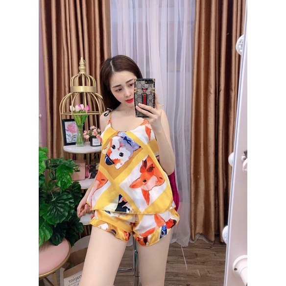 Bộ gấm 2 dây siêu xinh siêu mát từ 40-58kg