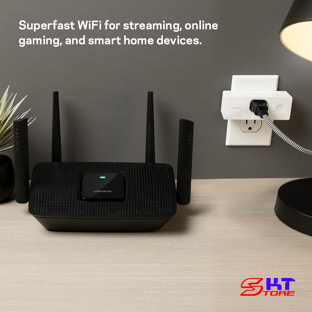 Bộ Phát Wifi Mesh MU-MIMO Linksys MR8300 Chuản AC Tốc Độ 2200Mbps - Hàng Chính Hãng