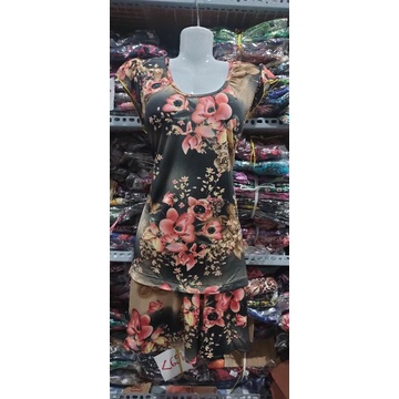 Bộ đùi có tay thun solen nhung,lạnh Hàn, Aty loại 1