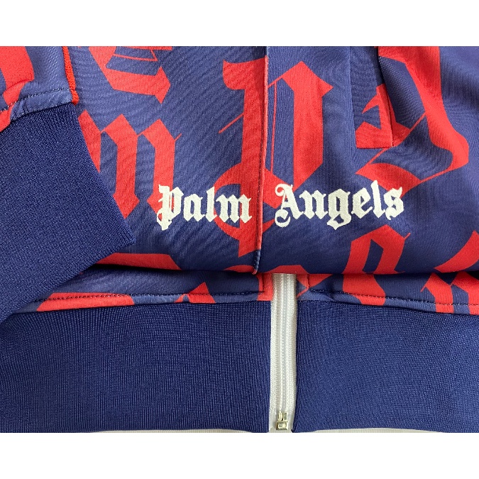 Palm angels Áo khoác dây kéo thường nam và nữ mới