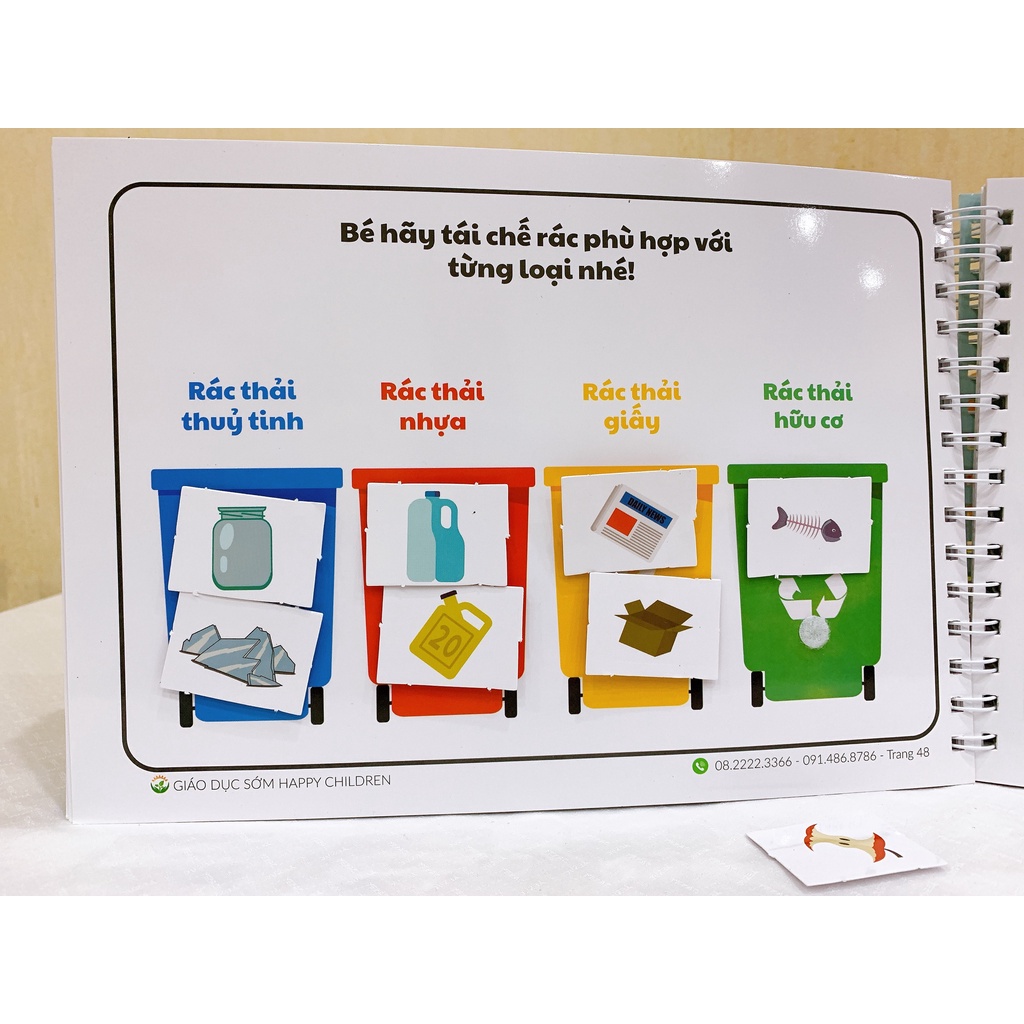 Bộ sách bóc dán - bé bận rộn bộ đồ chơi trí tuệ dành cho bé