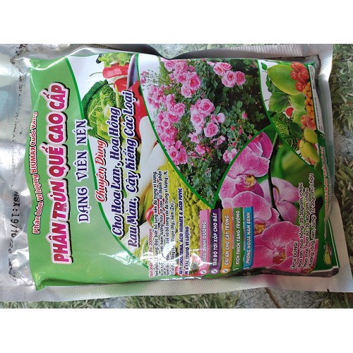 PHÂN TRÙN QUẾ CAO CẤP DẠNG VIÊN NÉN 1KG