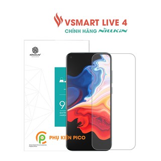 Kính cường lực Vsmart Live 4 full màn hình hiển thị chính hãng Nillkin Amazing H trong suốt - Dán màn hình Vsmart Live 4