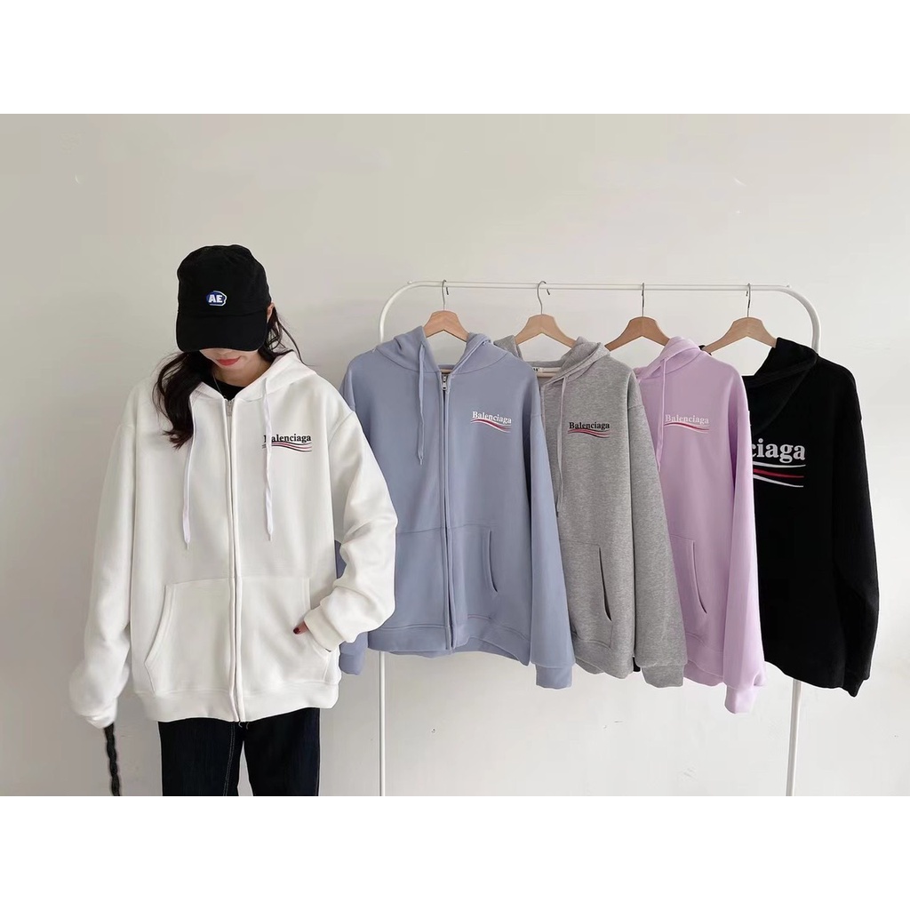 Áo khoác nỉ hoodie form rộng dày dặn có mũ trơn Unisex  FREESIZE HNDAKN01 | BigBuy360 - bigbuy360.vn
