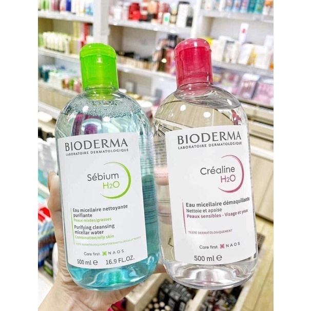 Nước Tẩy Trang Bioderma Pháp 500ml - hangnoidia