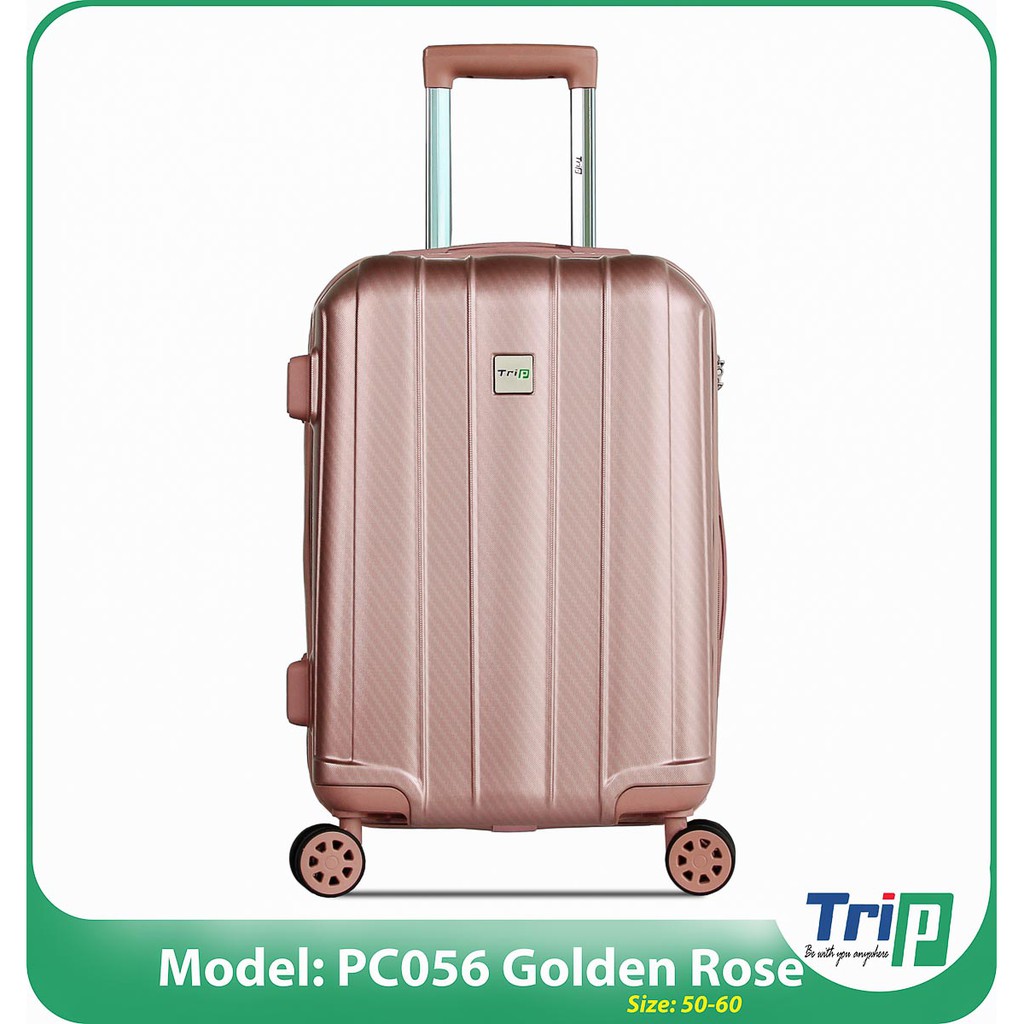 Vali Chống Trộm TRIP PC056 - Size 20inch - Màu Vàng Hồng