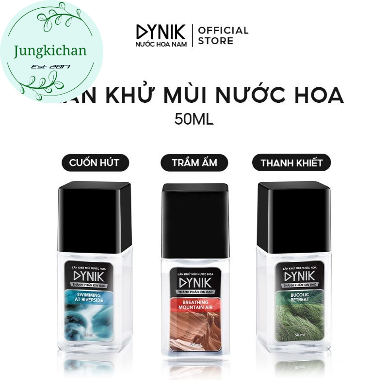 (3 MÙI) Lăn Khử Mùi Nước Hoa Nam Dynik 50ml