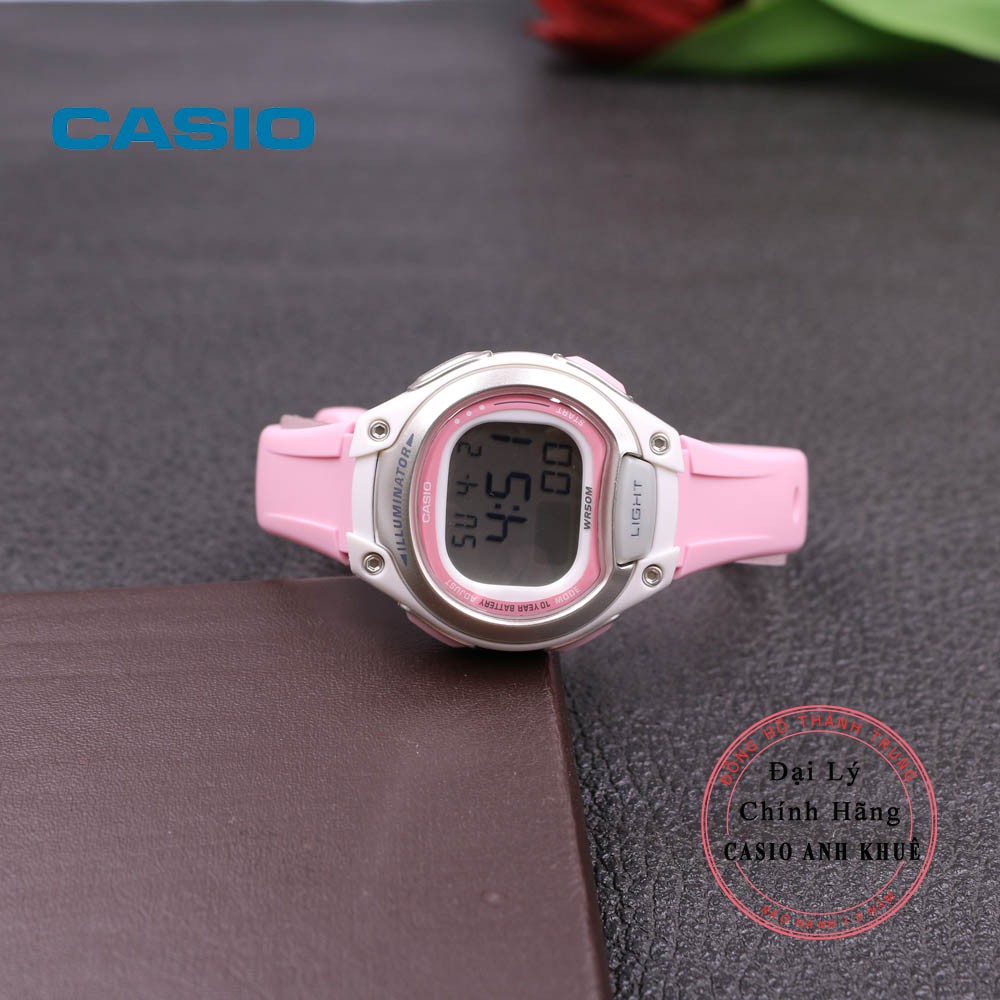 Đồng Hồ Nữ Casio LW-203-4AVDF Dây Nhựa Pin 10 Năm