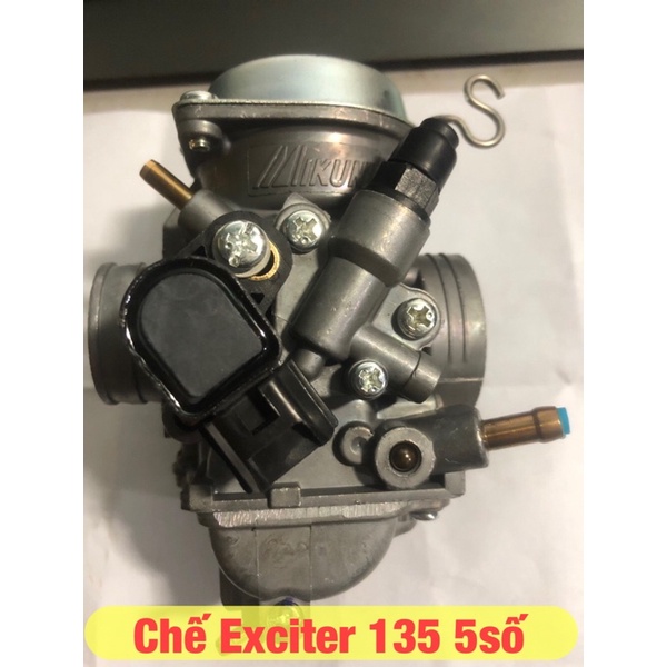 Bình xăng con Ex135 5số/Chế hoà khí Ex135