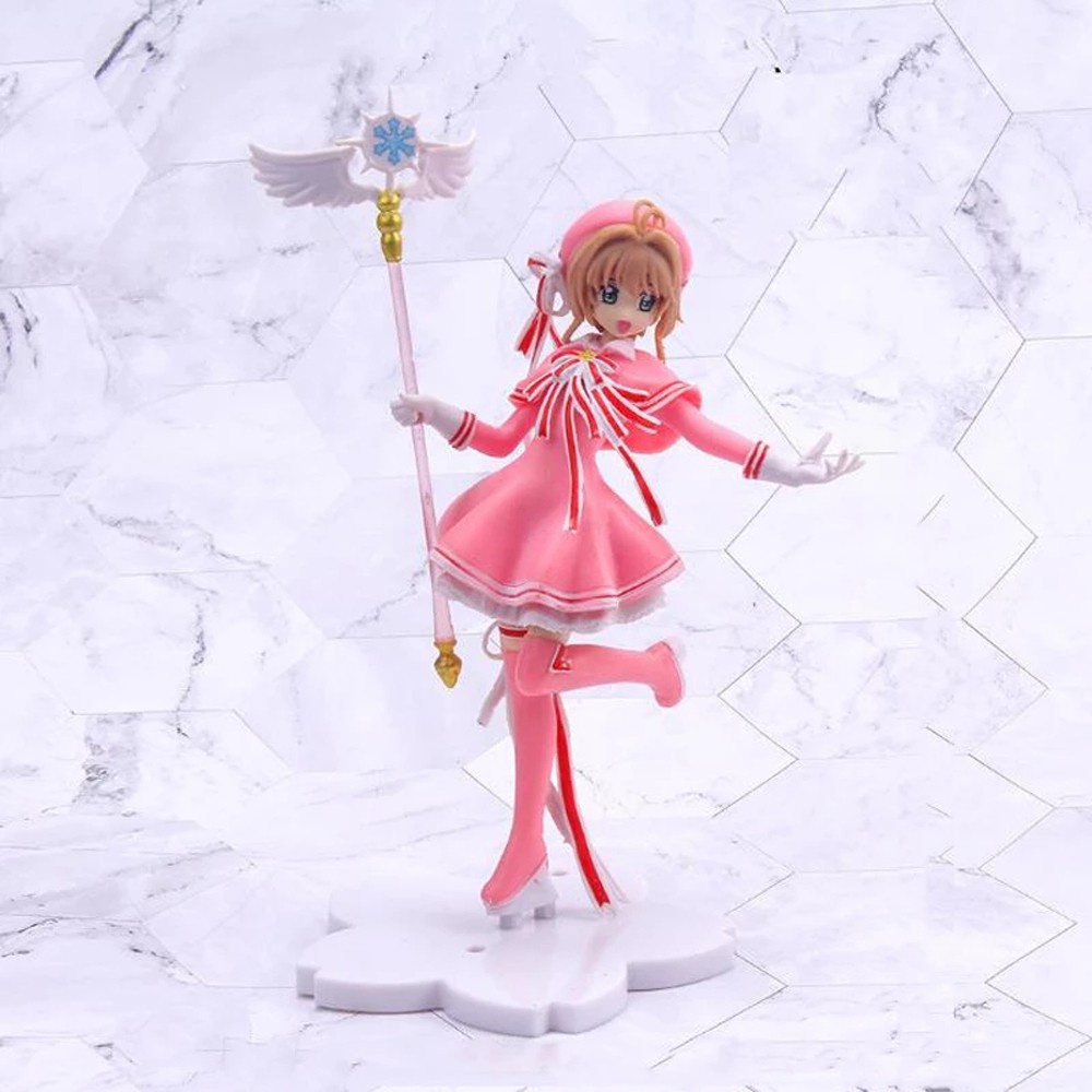 Mô Hình Nhân Vật Phim Hoạt Hình Sakura Bằng Pvc