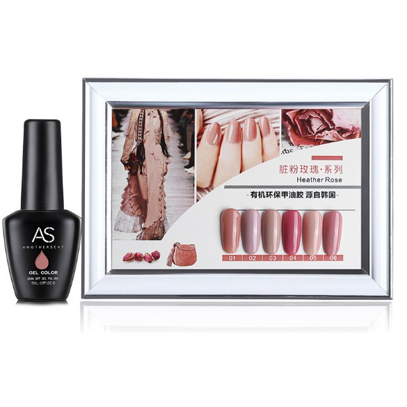 Sơn Gel AS | Mã ZF | Hoa Hồng