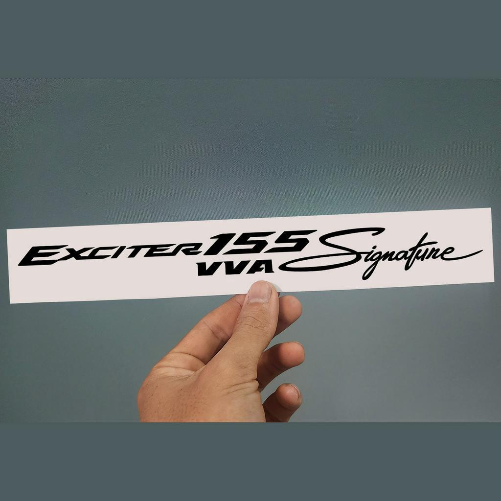 TEM EXCITER 155 VVA trang trí Decal định hình nhiều màu cho xe Yamaha Exciter 155