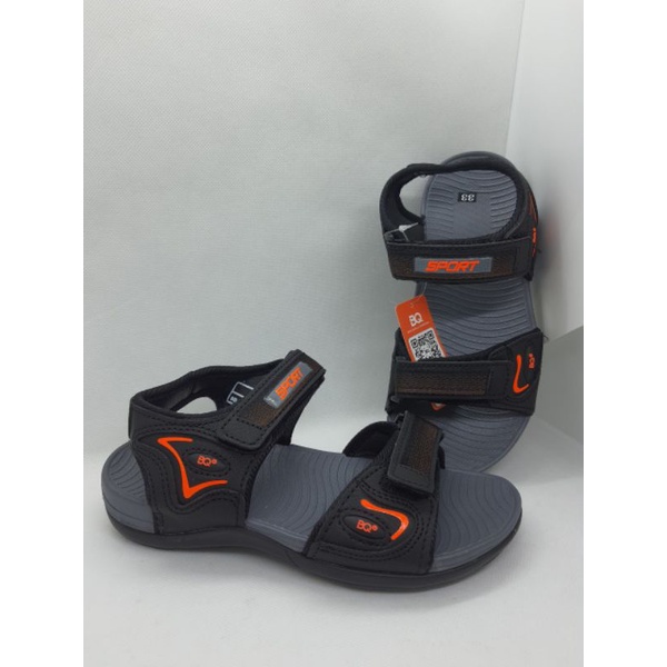 Sandal bé trai quai ngang hiệu BQ bền đẹp, êm ái (size 31-38)