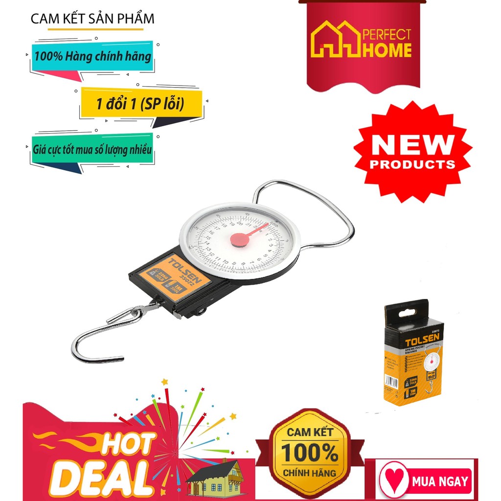 ⚡️Sale sốc⚡️  Cân đồng hồ Tolsen 35072 Cân nặng :22kg