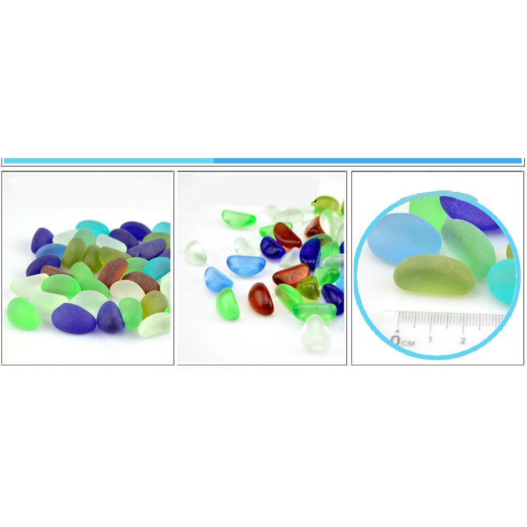 500g đá màu trang trí tiểu cảnh bể cá