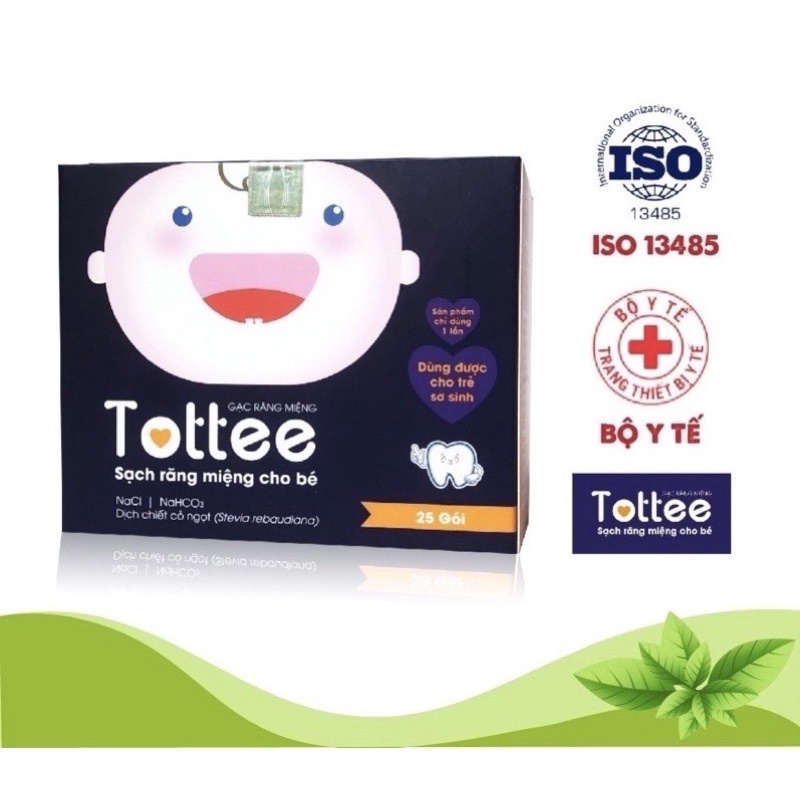 Gạc Răng Miệng Tottee - Hộp 25 cái