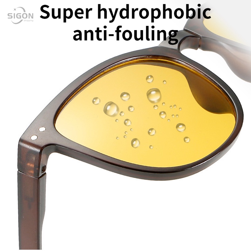 Kính Mát Chống Tia Cực Tím Gọn Nhẹ Dễ Phối Đồ Cho Nữ