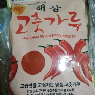 Ớt bột Hàn Quốc Hea-cham bịch 1kg loại mịn, cánh