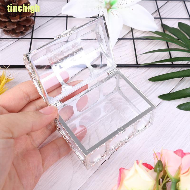 Hộp kẹo màu vàng bạc đựng socola cho tiệc cưới / sinh nhật