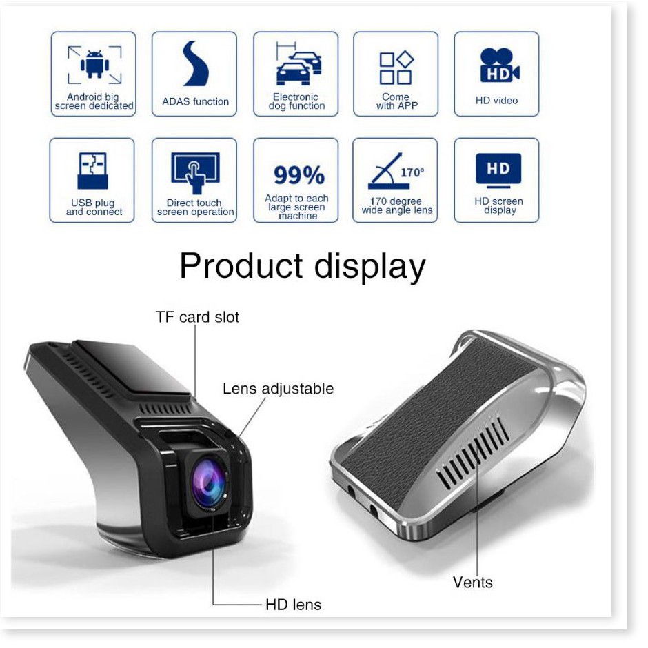 🔝 Dual Dash Camera Ghi hình trước sau ô tô, hỗ trợ ADAS và Android | BigBuy360 - bigbuy360.vn