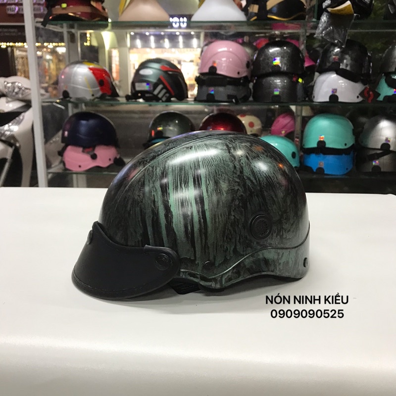 MŨ BẢO HIỂM NỬA ĐẦU GRZ NHÚNG CAO CẤP