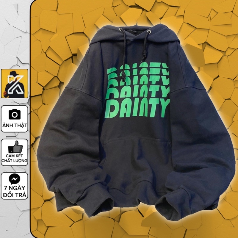 [sẵn] Áo Hoodie Dáng Rộng Hoạ Tiết DAIATY PQK [nam nữ mặc ]