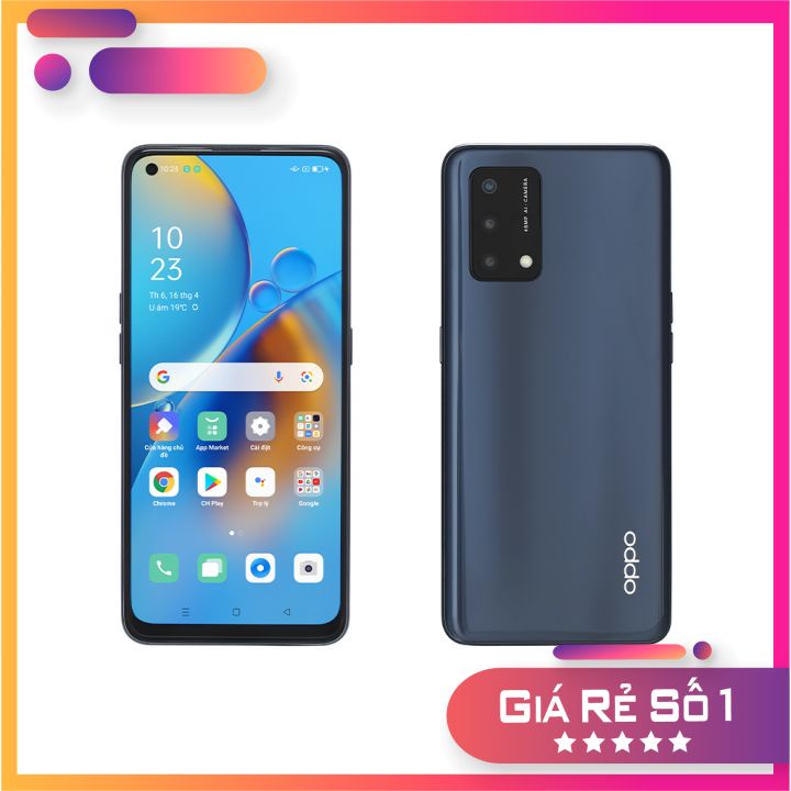 Điện thoại Oppo A74 màn hình 6.4" (8GB/128GB) - Hàng chính hãng, bảo hành 1 năm