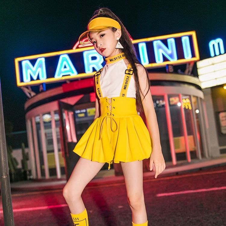 Chân Váy Ngắn Hip Hop Thời Trang Cao Cấp Cho Bé Gái