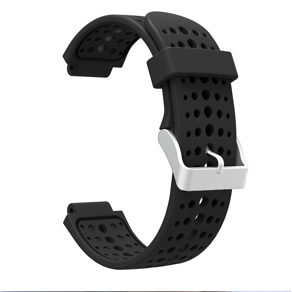 Dây Đeo Thay Thế Chất Liệu Silicon Màu Trơn Cho Garmin Forerunner 235