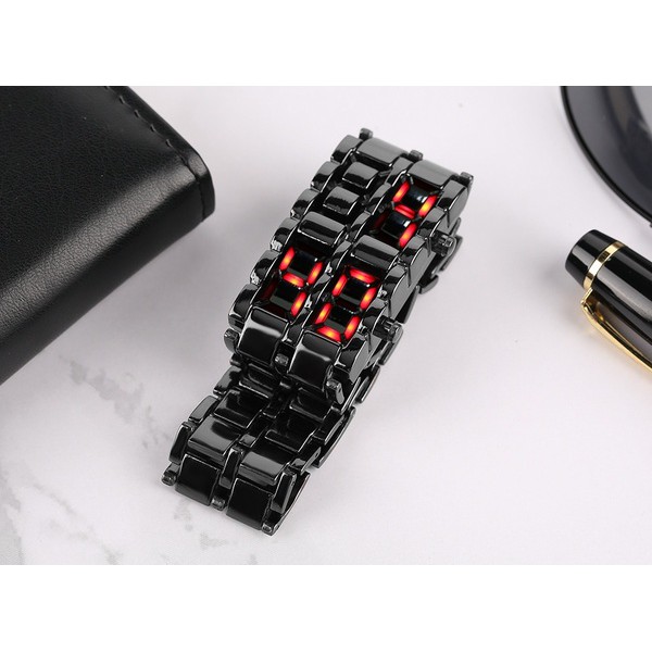 Đồng hồ nam nữ led sammurai cá tính, Bảo Bảo Store