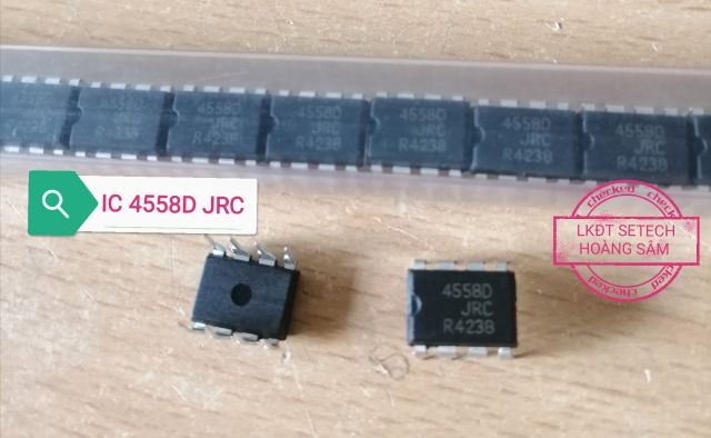 4558D 4558M IC khuếch đại thuật toán chính hãng JRC